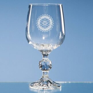 Engraved Claudia Wine Glass D22