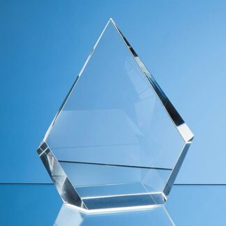 Facet Diamond Crystal Glass Award CG5058