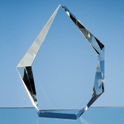 Facet Iceberg Crystal Glass Award CG2077