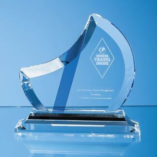 Half Moon Crystal Glass Award CG5049