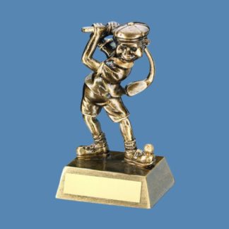 Miniature Male Golfer Figurine Trophy JR2-RF95