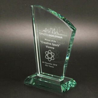 Ruby Fin Glass Award MC19/4