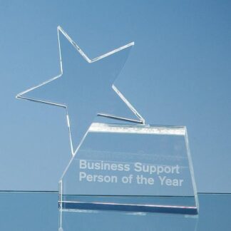 Single Rising Star Glass Award CG2072