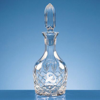 Lead Crystal Round Wine Decanter L423