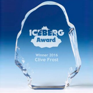 Iceberg Crystal Glass Award IG001