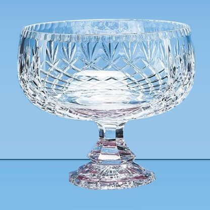 Lead Crystal Footed Bowl L425