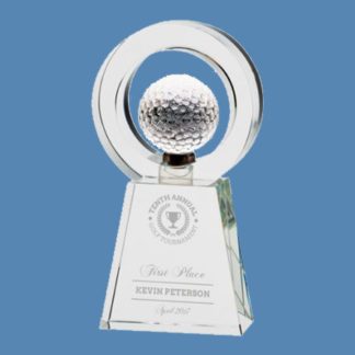 Navigator Crystal Golf Award CR17111A