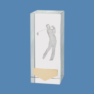 Inverness Crystal Glass Golfer Award CR18131A