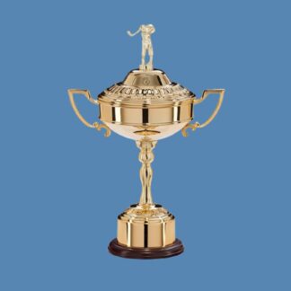 Sterling Gold-Plated Golf Cup GP16310A