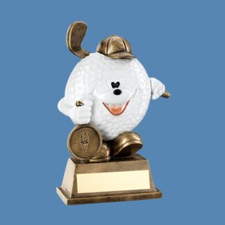 Comedy Golf Ball Figure Trophy JR2-RF102