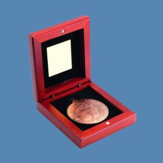 Bronze Golf Medal with Wooden Box JR2-TY35C