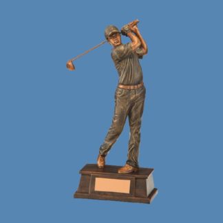 Classical Resin Male Golf Figure Trophy RF17065
