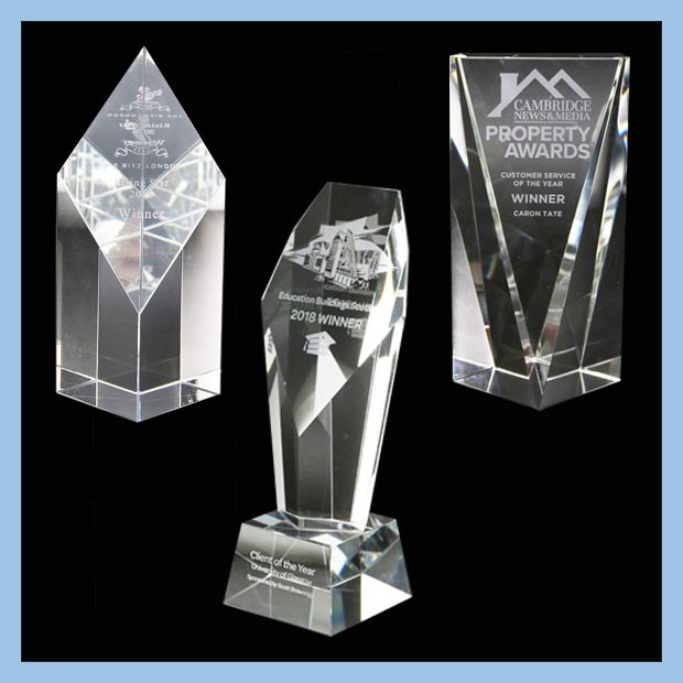 Glass Trophies and Awards | Fen Regis Trophies