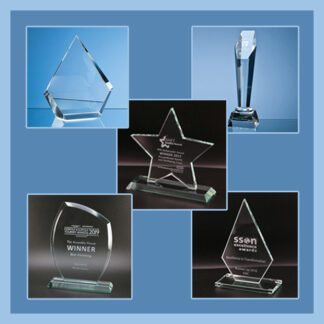 Glass Trophies and Awards