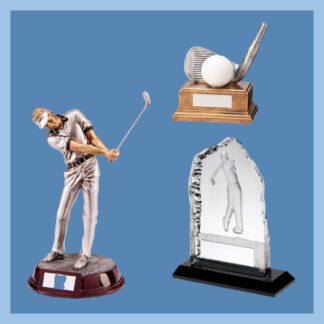 Golf Trophies Engraved