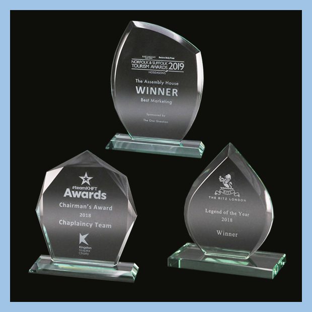 Glass Trophies and Awards | Fen Regis Trophies