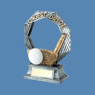 Longest Drive Golf Resin Trophy JR2-RF622LD