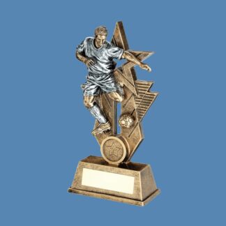 Male Resin Football Star Award BF3/3