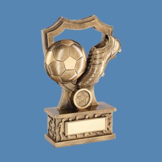 Football and Boot Resin Trophy BF4/2