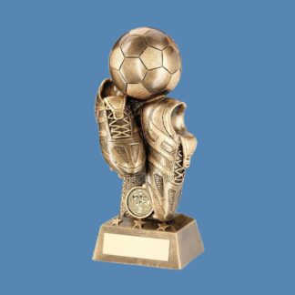 Football and Boots Resin Trophy BF8/3