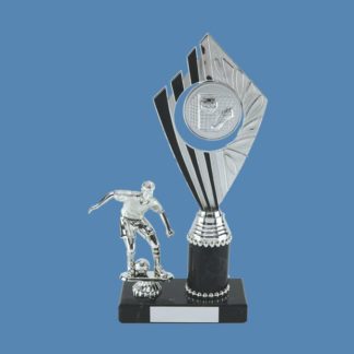 Silver Footballer Figure Trophy BF15/2