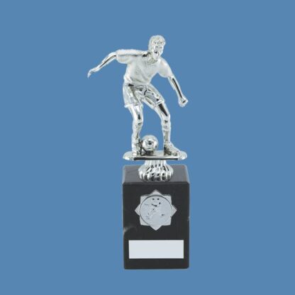 Silver Footballer Figure Trophy BF15/5
