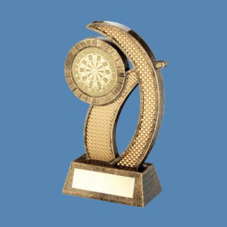 Bronze and Gold Darts Trophy BD5/3