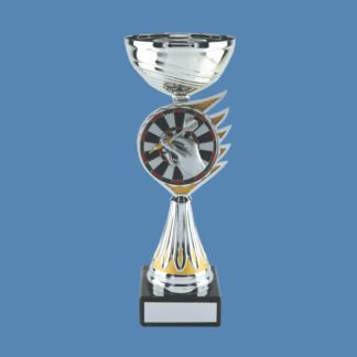 Silver Darts Trophy Cup BD8/1