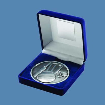 Silver Cricket Medallion with Box JR6-TY141B