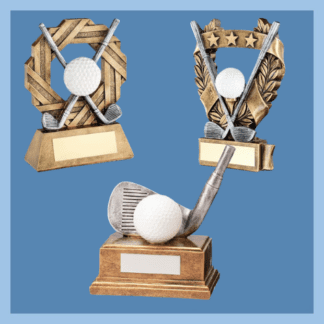 Golf Resin Trophies
