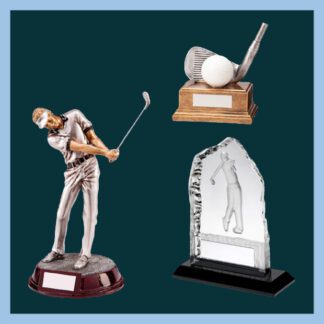 Golf Trophies Engraved