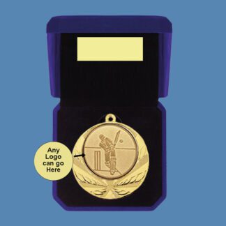 Cricket Medal in Velvet Box BA5/1
