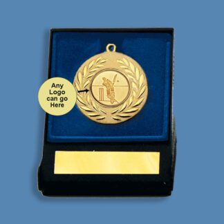 Cricket Medal in Display Box BA5/10