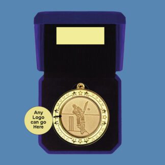Cricket Medal in Velvet Box BA5/2