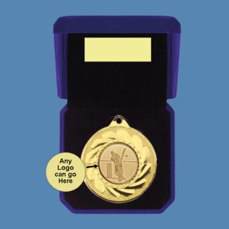 Cricket Medal in Velvet Box BA5/7