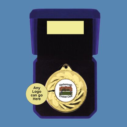 Cricket Medal in Velvet Box BA5/7