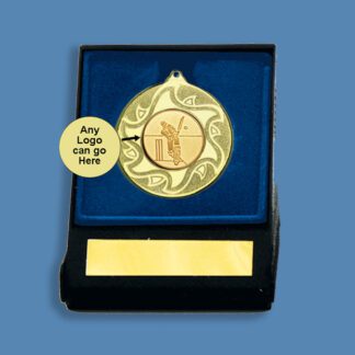 Cricket Medal in Display Box BA5/9