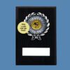 Replica Black Wooden Football Shield BA4/4