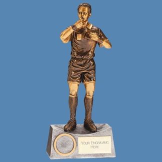 Football Referee Figure Trophy CF12/11