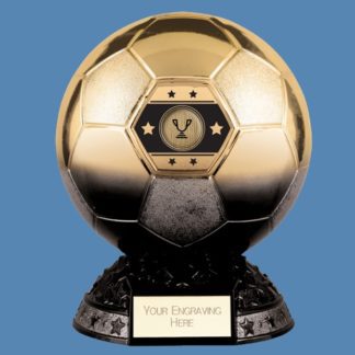 Gold and Black Football Trophy CF2/2