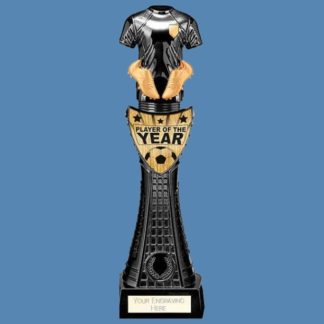 Black Viper Player of The Year Football Shirt Trophy PM22313