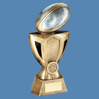 Rugby Ball Resin Trophy CR1/1