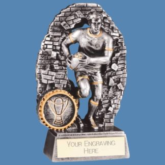 Rugby Player Resin Trophy CR1/2