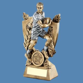 Rugby Player Resin Trophy JR4-RF634A
