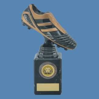 Bronze and Black Football Boot Trophy DF14/1