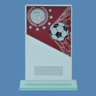 Football Glass Plaque Award DF14/4