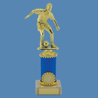 Gold Footballer Column Trophy DF15/4