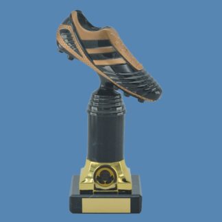 Black Football Boot Column Trophy DF19/4