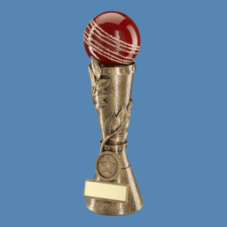 Cricket Ball Column Resin Trophy JR6-RF376