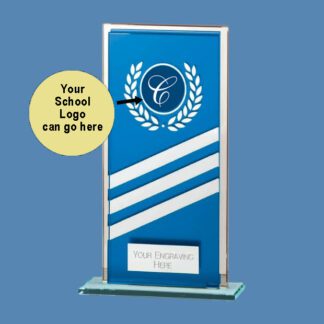 Blue Talisman Mirror Glass Award CR22009